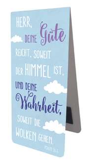 Magnetlesezeichen - Herr, deine Güte Magnetlesezeichen - Herr, deine Güte
