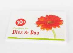 Postkarten-Set - Dies&Das- 10+1 Stk.