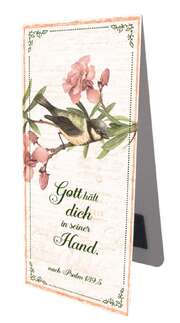 Magnetlesezeichen - Gott hält dich Meise Magnetlesezeichen - Gott hält dich Meise