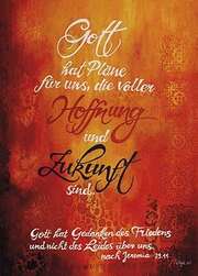 Postkarten: Gott hat Pläne für uns, 12 Stück Postkarten: Gott hat Pläne für uns, 12 Stück