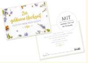 Faltkarte - Zur goldenen Hochzeit - Mut und Kraft Faltkarte - Zur goldenen Hochzeit - Mut und Kraft