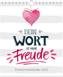 Dein Wort 2020 - Postkartenkalender Dein Wort 2020 - Postkartenkalender