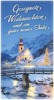 Schoko-Grüße "Gesegnete Weihnachten" Schoko-Grüße "Gesegnete Weihnachten"