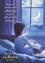 Postkarten: Wenn du nachts 12 Stück Postkarten: Wenn du nachts 12 Stück