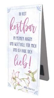 Magnetlesezeichen - "Kostbar und lieb" Magnetlesezeichen - "Kostbar und lieb"