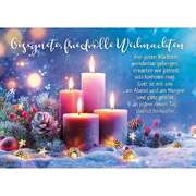 Dietrich Bonhoeffer - Faltkarte: Gesegnete, friedvolle Weihnachten Faltkarte: Gesegnete, friedvolle Weihnachten