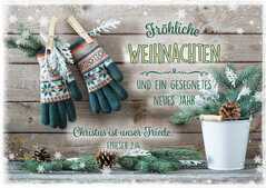 Faltkarte "Fröhliche Weihnachten"