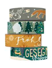 Washi Tapes - Waldweihnacht Washi Tapes - Waldweihnacht
