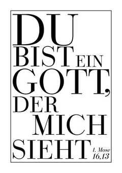 Jahreslosung 2023 - Poster A3 "Typografie" Jahreslosung 2023 - Poster A3 "Typografie"