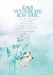 Faltkarte "Das wünsche ich dir" Faltkarte "Das wünsche ich dir"