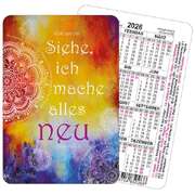 Dorette Digel - Jahreslosung 2026 - Spielkartenkalender Aquarell Jahreslosung 2026 - Spielkartenkalender Aquarell