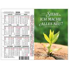 Jahreslosung 2026 - Doppel-Spielkartenkalender