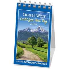 Gottes Wort - Licht für den Tag 2026 - Aufkleber-Kalender Gottes Wort - Licht für den Tag 2026 - Aufkleber-Kalender