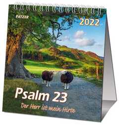 Psalm 23 - Tischkalender 2021 Psalm 23 - Tischkalender 2021