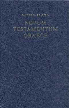 Novum Testamentum Graece - Großdruck