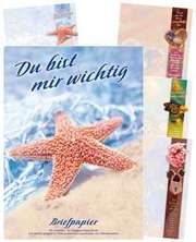 Briefblock A4: Du bist mir wichtig Briefblock A4: Du bist mir wichtig