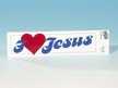 Autoaufkleber - I love Jesus