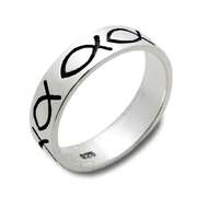 Fingerring "Ichthys" - 22 mm Fingerring "Ichthys" - 22 mm