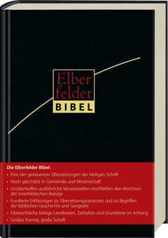 Elberfelder Bibel - Großausgabe, ital. Kunstleder