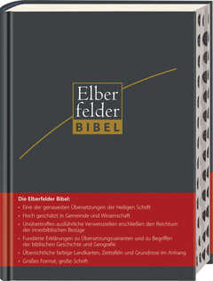 Elberfelder Bibel - Großausgabe, ital. Kunstleder mit Registerstanzung