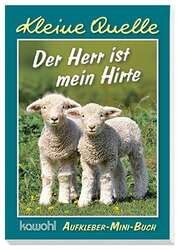 Aufkleber-Mini-Buch "Der Herr ist mein Hirte" Aufkleber-Mini-Buch "Der Herr ist mein Hirte"