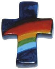 Handschmeichler Kreuz - dunkelblau Handschmeichler Kreuz - dunkelblau