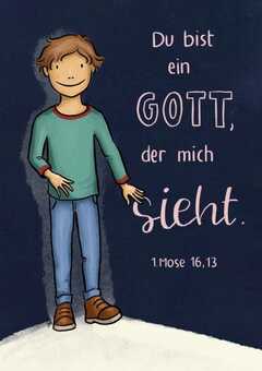 Joy Katzmarzik - Jahreslosung 2020 - Kinder-Edition Postkarten 10 Stk. Jahreslosung 2020 - Kinder-Edition Postkarten 10 Stk.