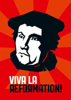 Viva La Reformation - Aufkleber-Postkarten (10er-Set)