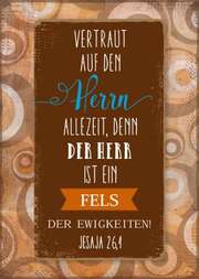 Postkartenserie "Vertraut auf den" - 12 Stk. Postkartenserie "Vertraut auf den" - 12 Stk.