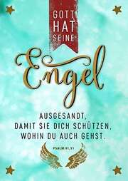 Postkarten: Gott hat seine Engel ausgesandt, 4 Stück Postkarten: Gott hat seine Engel ausgesandt, 4 Stück